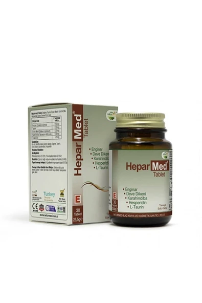 NATURMED Heparmed 30 Tablet - Resim 2