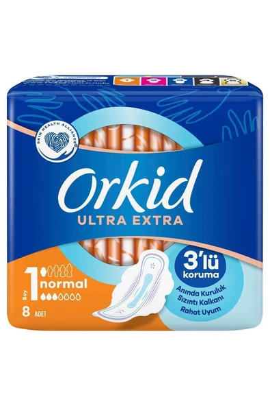 ORKİD TEKLİ ULTRA NORMAL 8 Lİ- - Resim 3