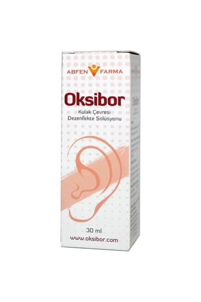 ABFEN FARMA Oksibor Kulak Damlası 30 Ml ürün görseli 1