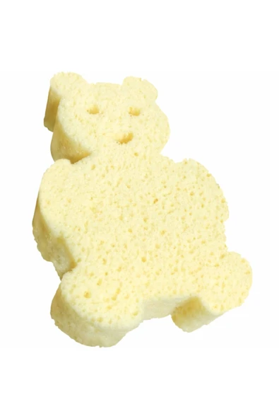 BABYSOFT Bebek Banyo Süngeri Ayı Figürlü Kız / Erkek ürün görseli 1