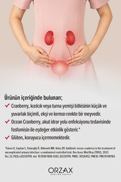 OCEAN Cranberry 30 Kapsul - Resim 4