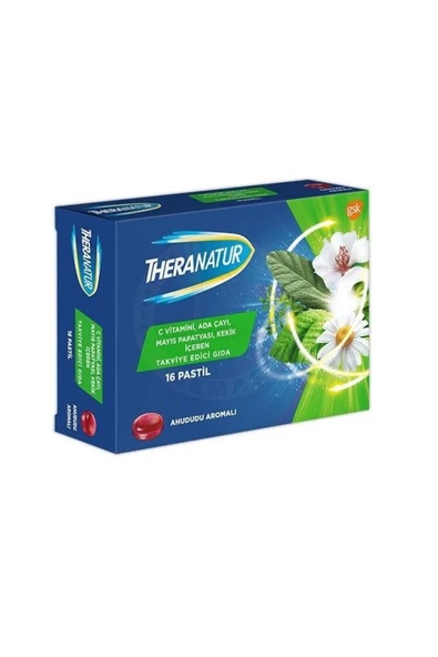 THERANATUR Ahududu Aromalı 16 Pastil ürün görseli 1