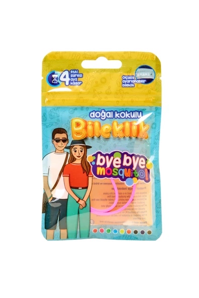 BYE BYE MOSQUİTO Sivrisinek Bilekliği Yetişkin ürün görseli 1