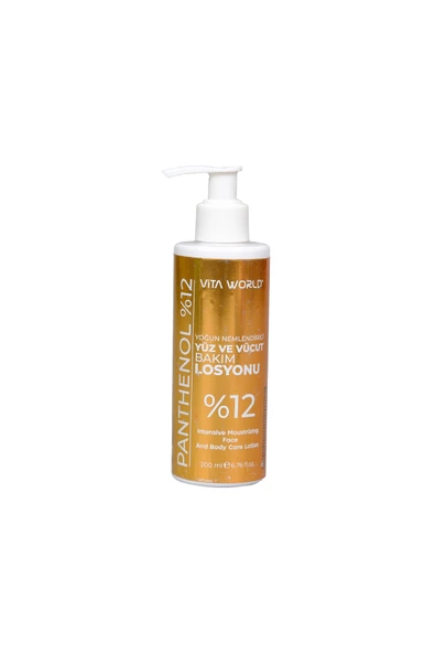 VİTA WORLD Vıtaworld Panthenol %12 200 Ml Losyon ürün görseli 1