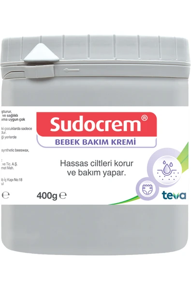 SUDOCREM Bebek Bakım Kremi 400 gr ürün görseli 1