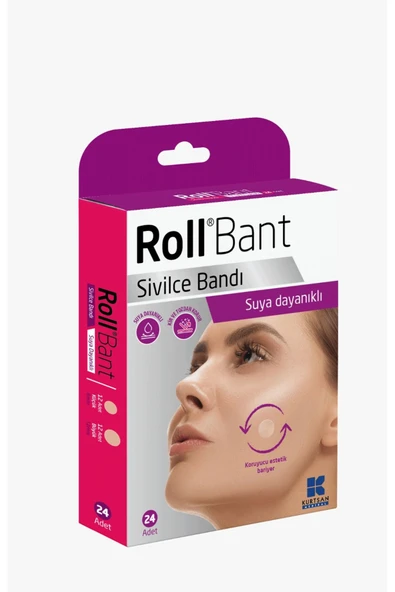 ROLL Suya Dayanıklı Sivilce Bandı 24’lü - 1 Kutu ürün görseli 1