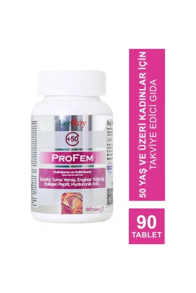 LEEROY 50+ Profem 90 Tablet ürün görseli 1