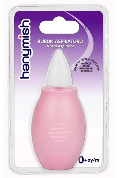 HANYMİSH Burun Aspiratörü Pembe - Resim 4