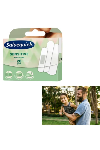 SALVELOX Sensetıve Aloe Vera Yara Bandı 20 Li ürün görseli 1
