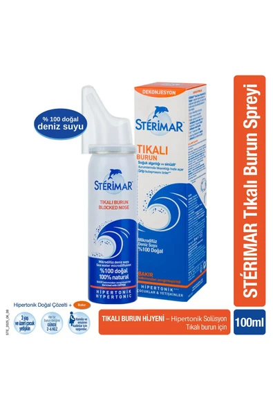 STERİMAR Hipertonik Yetişkin 100ml ürün görseli 1
