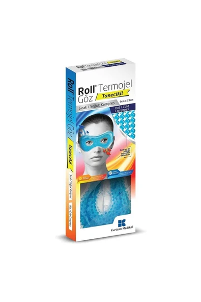 ROLL Sıcak Soğuk Termojel Göz Tanecikli Kompres 9cm x 23cm ürün görseli 1