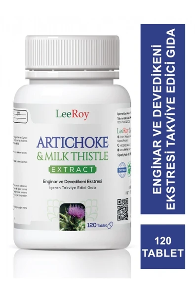 LEEROY Artichoke & Milk Thistle 120 Tablet ürün görseli 1