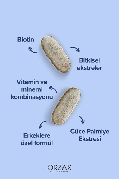 OCEAN Capillus Men 60 Tablet - Resim 3