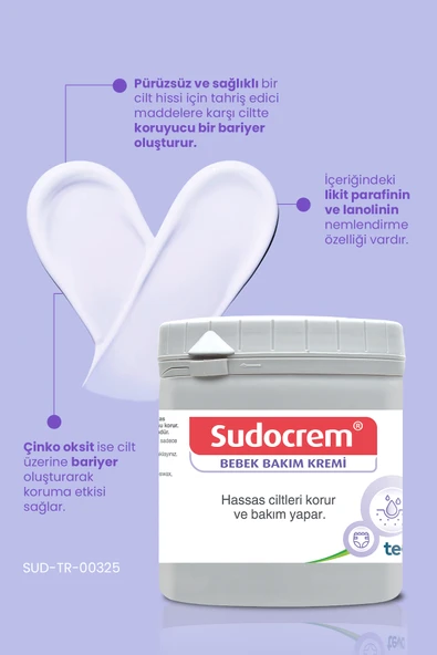SUDOCREM Bebek Bakım Kremi 60g - Resim 3