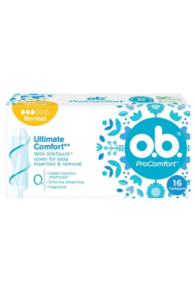 O.B. O.b Procomfort Ultimate Normal Tampon 16 Adet ürün görseli 1