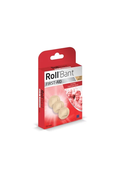 ROLL Bant Fırst Aıd Bant 20' Li ( Yuvarlak Enjeksiyon Bandı ) ürün görseli 1