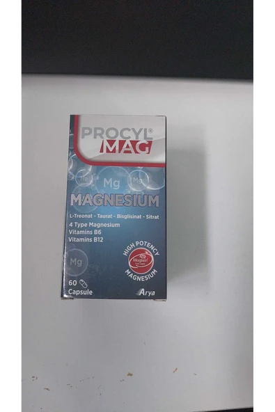 PROCYL MAG MAGNESİUM 60 CAPSULE(KAPSÜL) ürün görseli 1