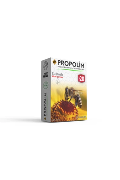 PROPOLİM Su Bazlı Propolis Damla 20ml ürün görseli 1
