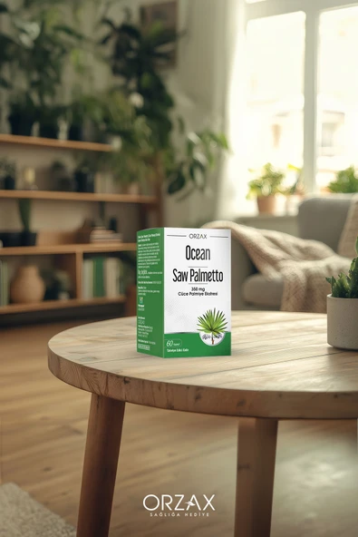OCEAN Saw Palmetto 60 Kapsül - Resim 5