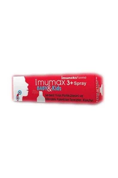 IMUNEKS Imumax 3 Yaş Ve Üstü Boğaz Spreyi - 20 ml 8680176000107 ürün görseli 1