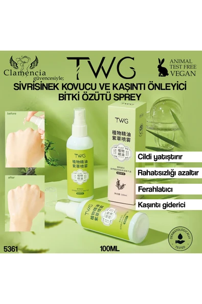 TWG Sivrisinek Kovucu ve Önleyici Bitki Özütü Sprey ürün görseli 1