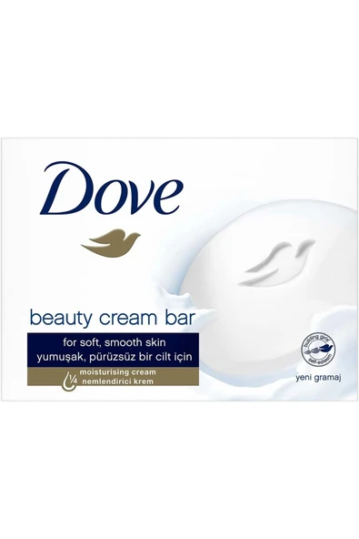 DOVE Beauty Cream Bar Katı Güzellik Sabunu Original Nemledirici Etkili, 90 G ürün görseli 1