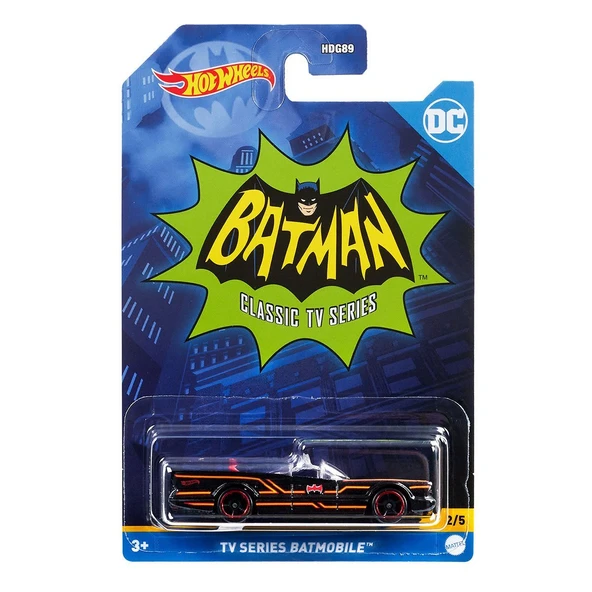 HDG89 Hot Wheels Batman Temalı Arabalar 24 adet koli ile satılır. Koli fiyatıdır. ürün görseli 1