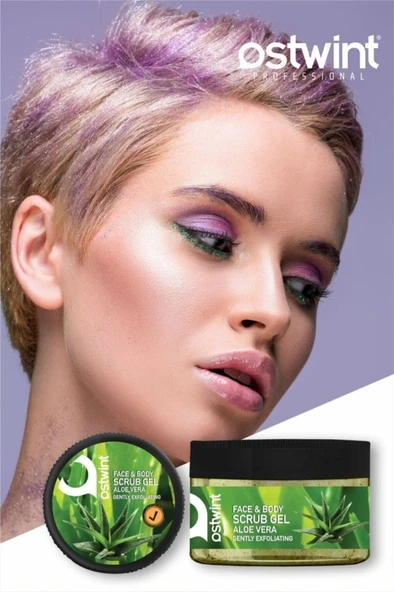 Ostwint Yüz Ve Vücut Scrub Jel Aloe Vera 300ml ürün görseli 1