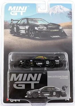 PTTAVM: Mini GT Nissan LB-ER34 Super Silhouette SKYLINE Black 844 BL