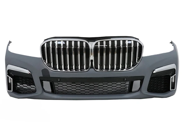 BMW 7 SERİSİ G12 LCİ M-TECH ÖN TAMPON + PANJUR 2020-2022 ürün görseli 1