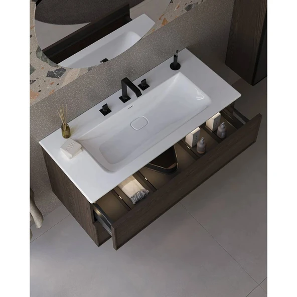Vitra Suit Lavabo Bataryası Siyah - Resim 3