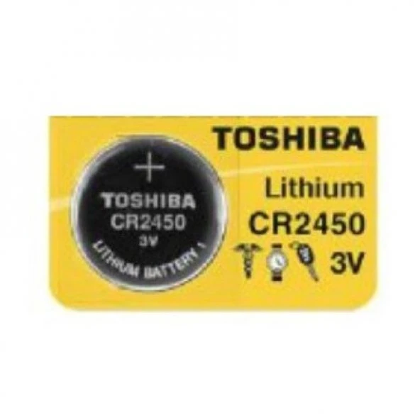 Toshiba CR2450 3V Lithium Pil ürün görseli 1