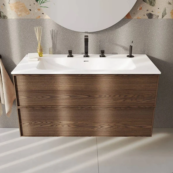 Vitra Suit Lavabo Bataryası Siyah - Resim 2