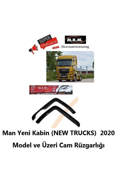MKM Man Tga-tgx-tgs 2022 Model Ve Üzeri Mugen Cam Rüzgarlığı ürün görseli 1