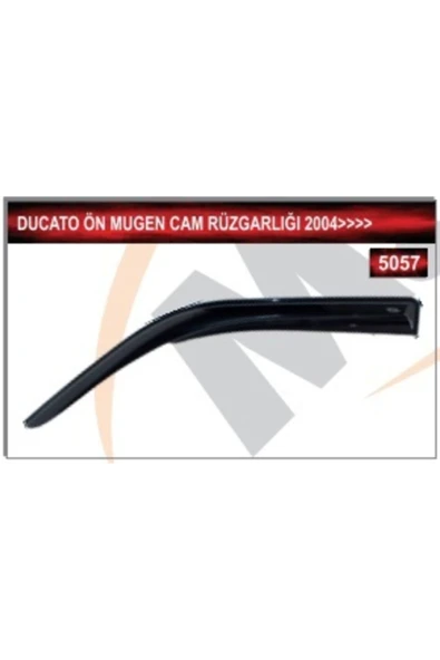 MKM Fiat Ducato Ön Mugen Cam Rüzgarlığı 2004 Ve Üzeri ürün görseli 1