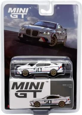Mini GT BMW 3.0 CSL White 863 BL ürün görseli 1