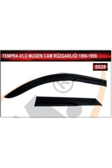 MKM Fiat Tempra 4'lü Mugen Cam Rüzgarlığı 1990 - 1999 ürün görseli 1