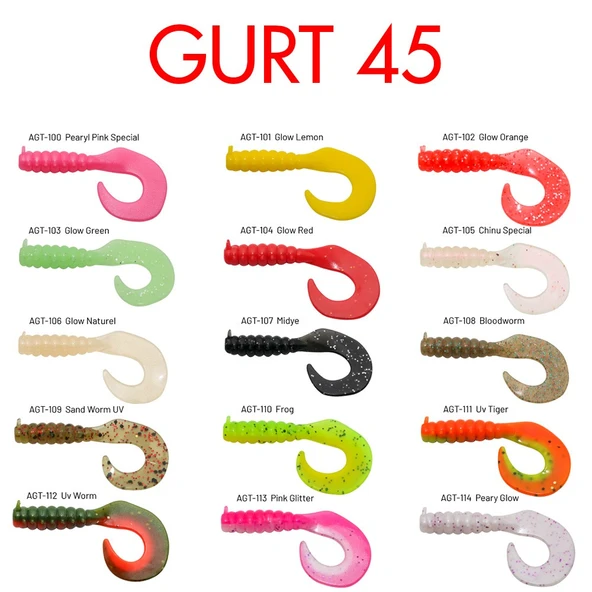 Hanfish Gurt 4.5cm LRF Silikon Yem ürün görseli 1