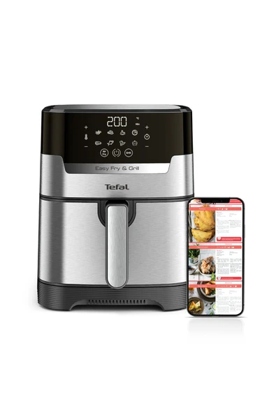 Tefal Easy Fry Grill Deluxe EY505D15 4.2 lt Izgaralı Yağsız Fritöz ürün görseli 1