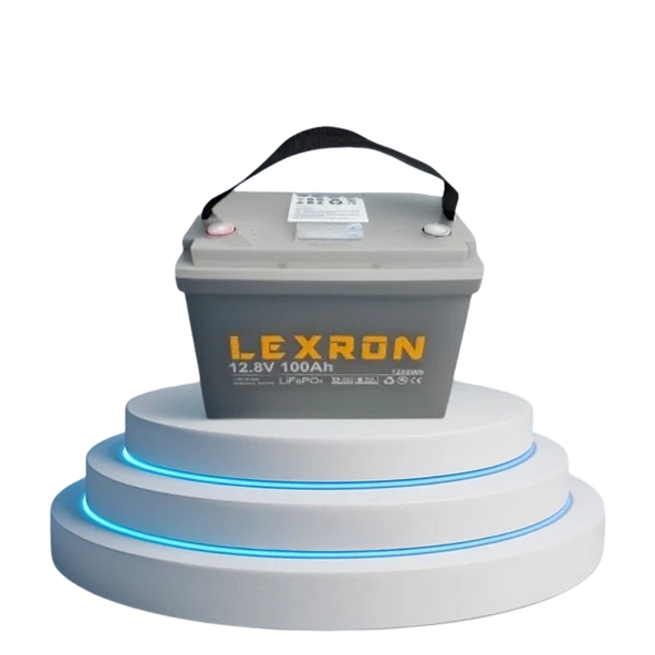 Lexron 100Ah 12.8V Lityum Akü - Resim 2