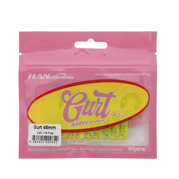 Hanfish Gurt 4.5cm LRF Silikon Yem - Resim 7