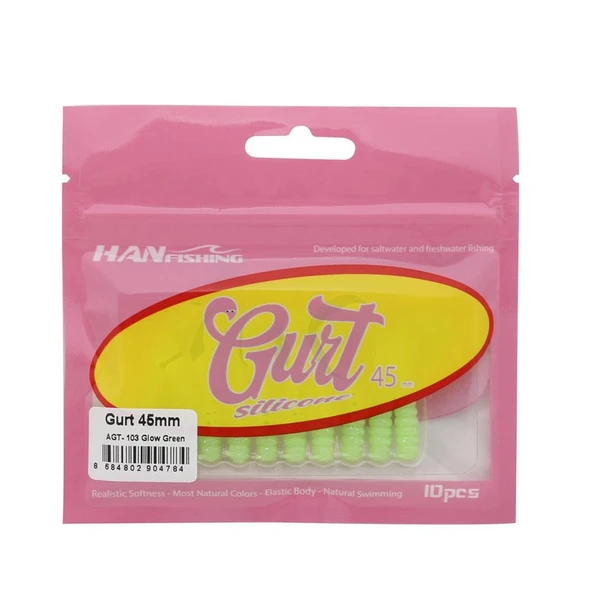 Hanfish Gurt 4.5cm LRF Silikon Yem - Resim 9