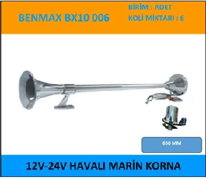 Unıversal Marin Havalı Korna 12v-24v 650mm - Benmax-Bx10006 ürün görseli 1