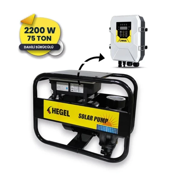 Hegel 2200W AC/DC Solar Yüzey Pompası (CPM-H2200-25-75H) ürün görseli 1
