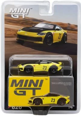 Mini GT Nissan Z LB NATION WORKS Ikazuchi Yellow 826 BL ürün görseli 1