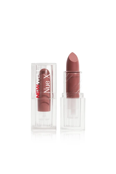 Nue X Silkly Matte Lipstick Gül Kurusu 02 - Resim 6