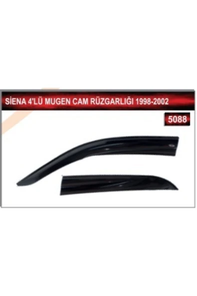 MKM Fiat Siena 4'lü Mugen Cam Rüzgarlığı 1998 - 2002 ürün görseli 1