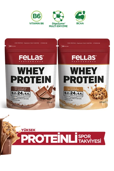 Fellas Whey Protein Tozu 2'li Deneme Paketi (175g x 2) ürün görseli 1