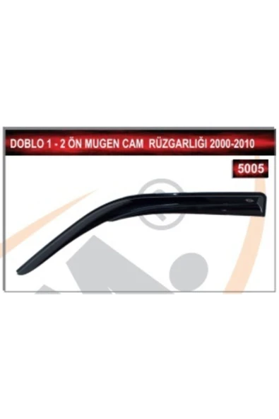 MKM Fiat Doblo 1-2 Ön Mugen Cam Rüzgarlığı 2000 - 2010 ürün görseli 1