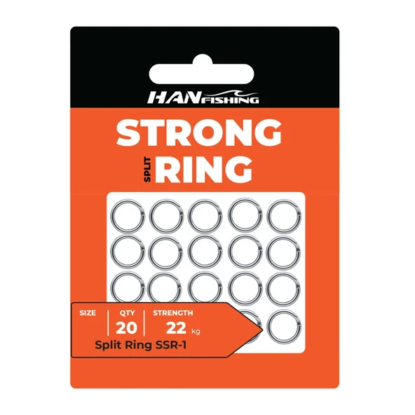 Hanfish Strong Split Ring Suni Yem Halkası ürün görseli 1